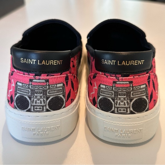 Saint Laurent YSL Venice Slip On Sneakers NIB - Picture 5 of 7